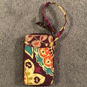 Vera Bradley wristlet wallet